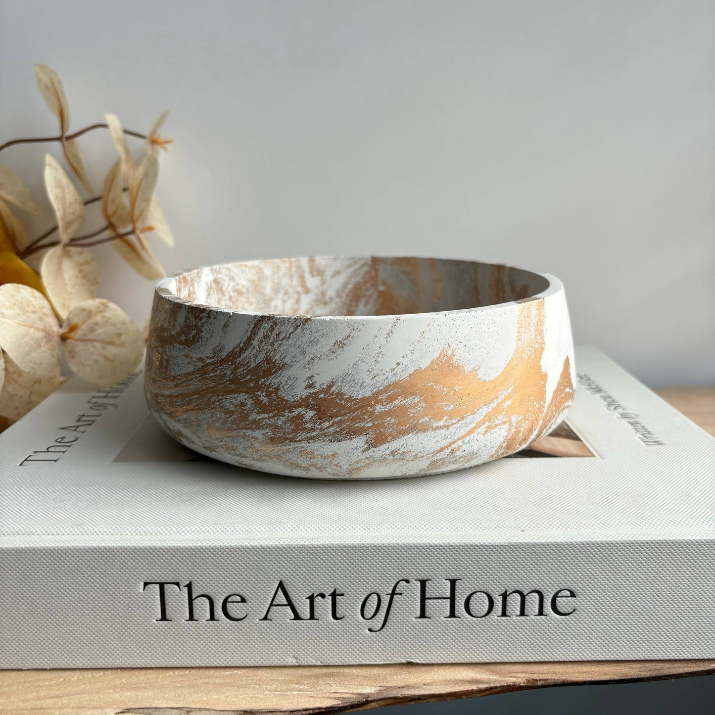 Daza - Decorative Concrete Bowl | Centerpiece Bowl