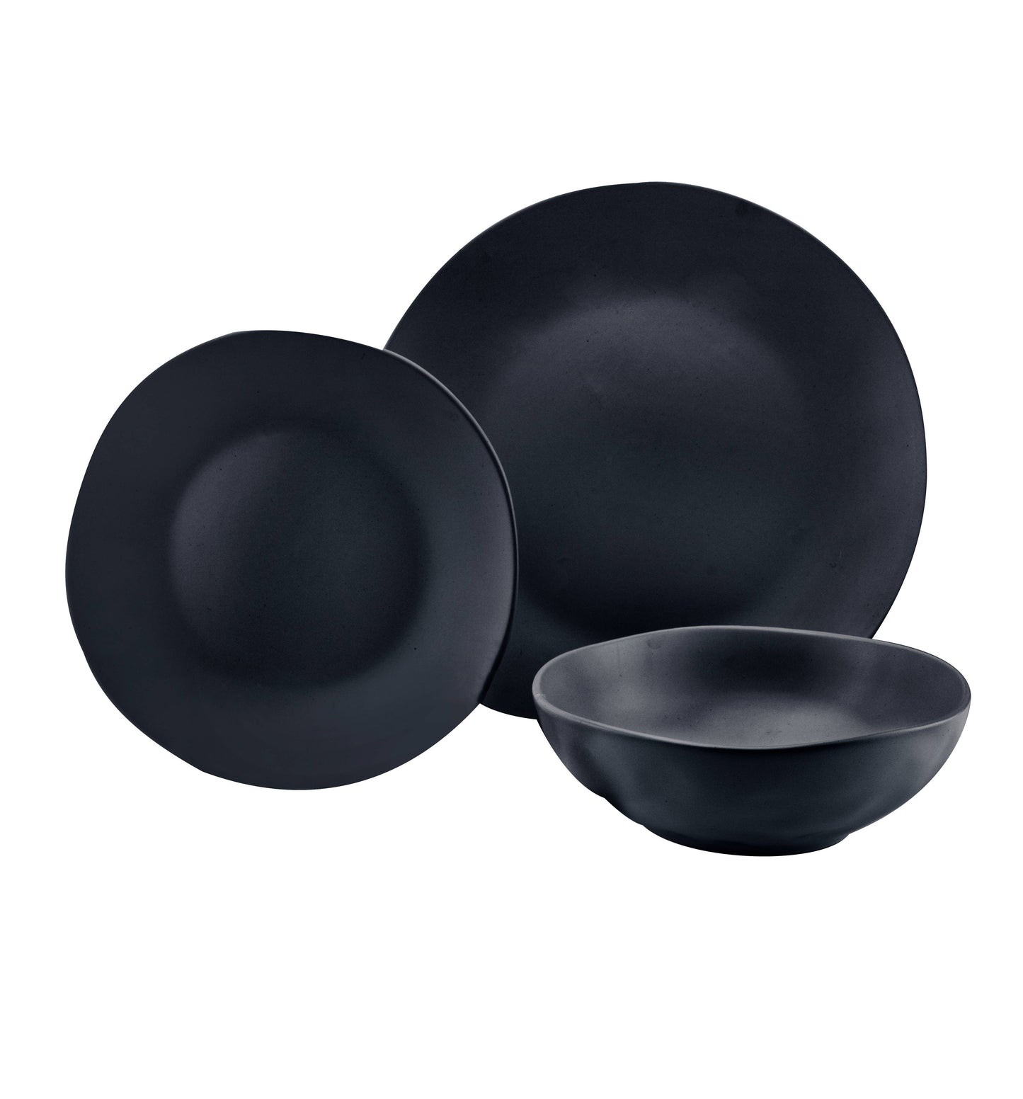 Stoneware 12 Piece Dinnerware Set - Service for Four