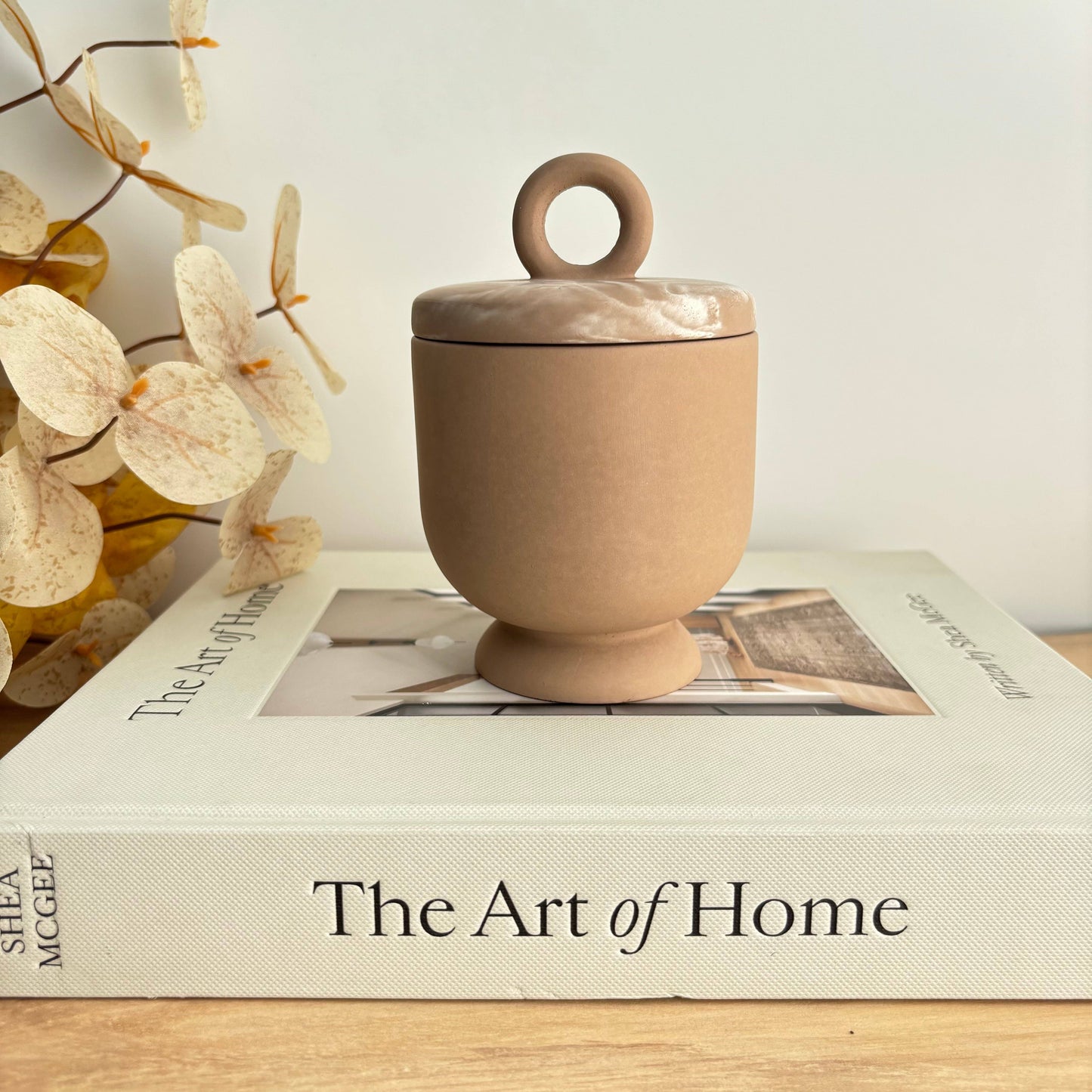 Calista Vessel | Concrete Vessel | Cotton Swab Holder