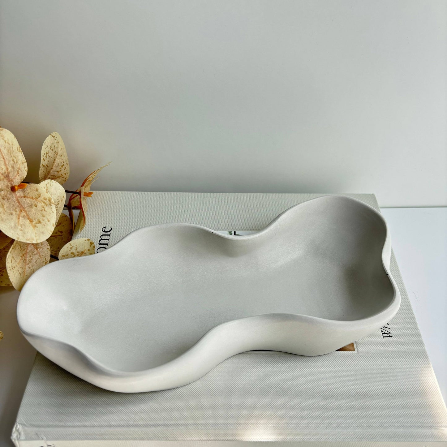 Curvy Bowl - Wavy Oblong Tray/ Bowl
