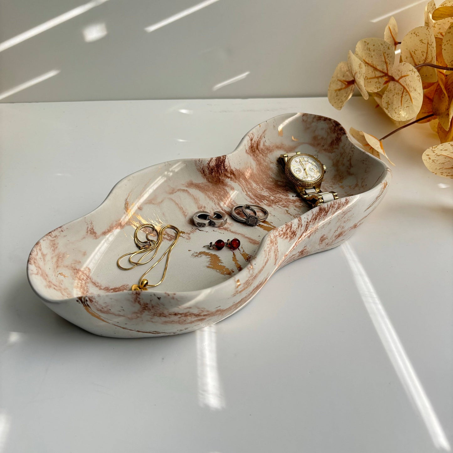 Curvy Bowl - Wavy Oblong Tray/ Bowl