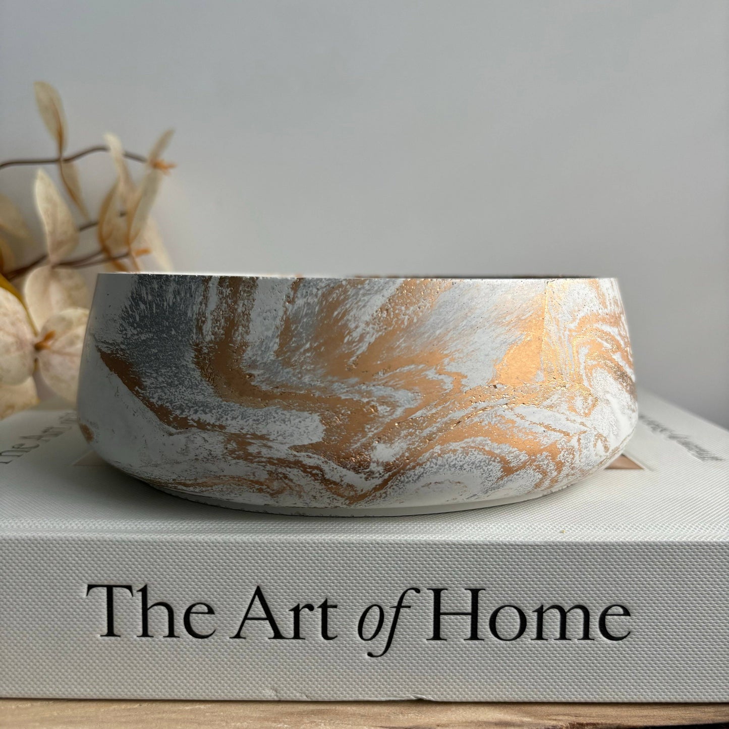 Daza - Decorative Concrete Bowl | Centerpiece Bowl 