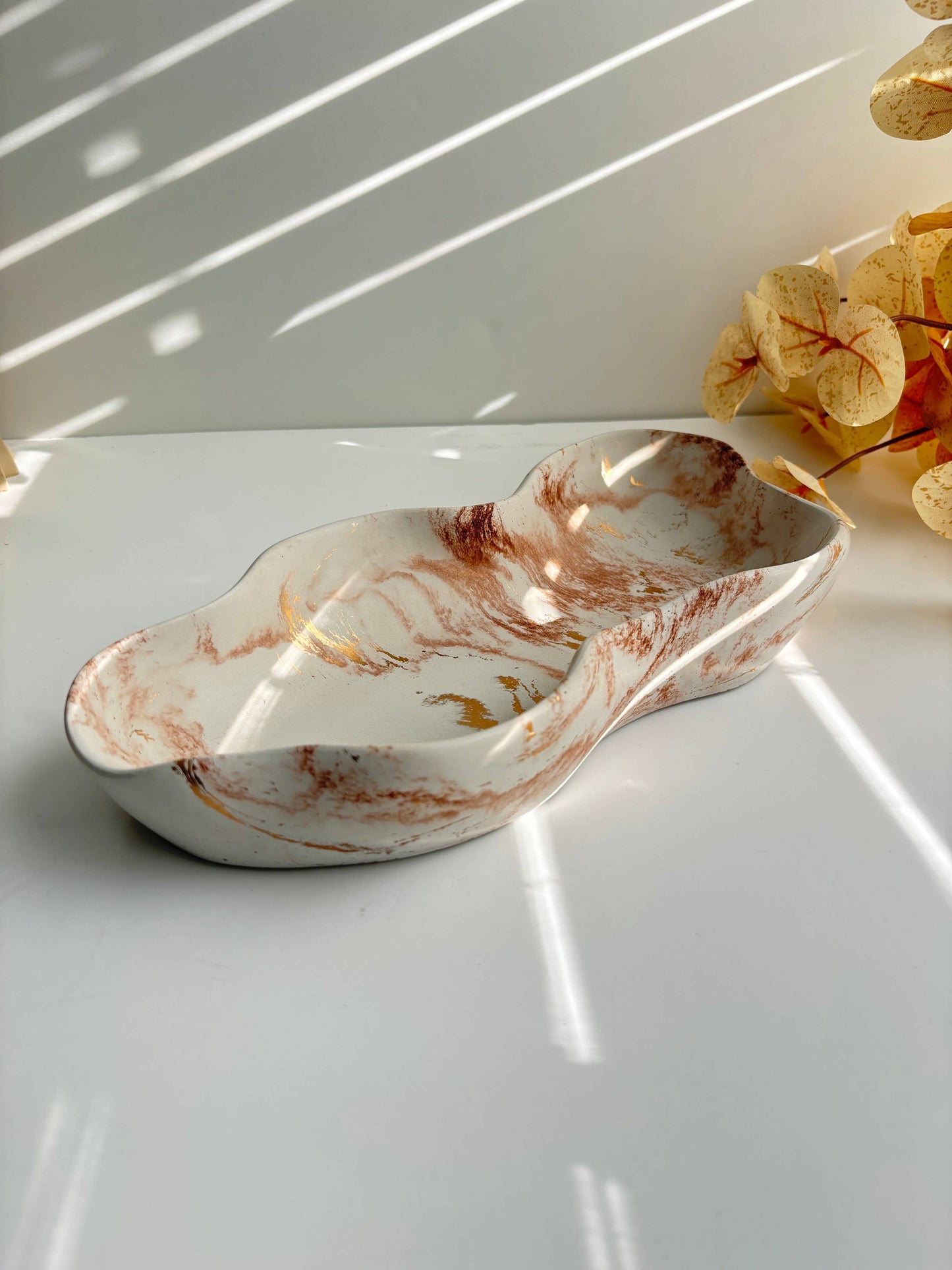 Curvy Bowl - Wavy Oblong Tray/ Bowl
