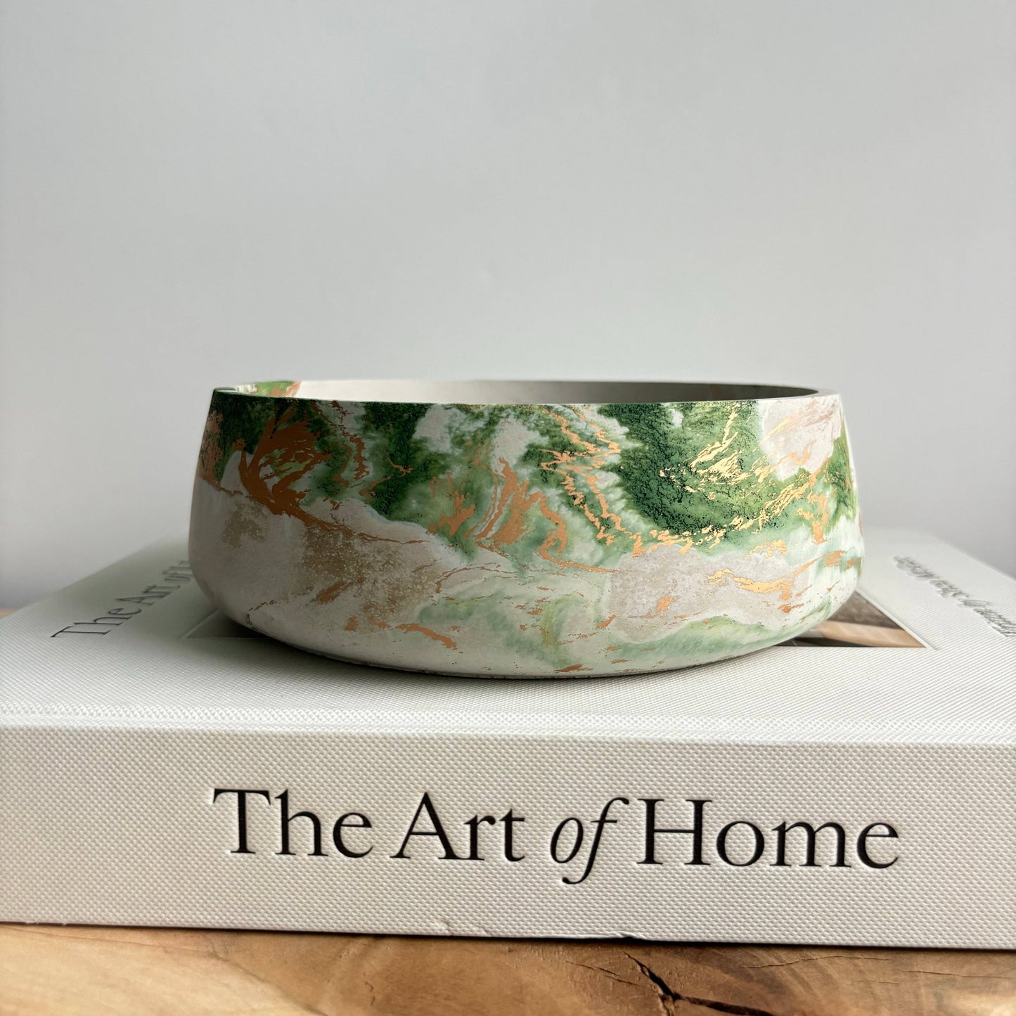 Daza - Decorative Concrete Bowl | Centerpiece Bowl 